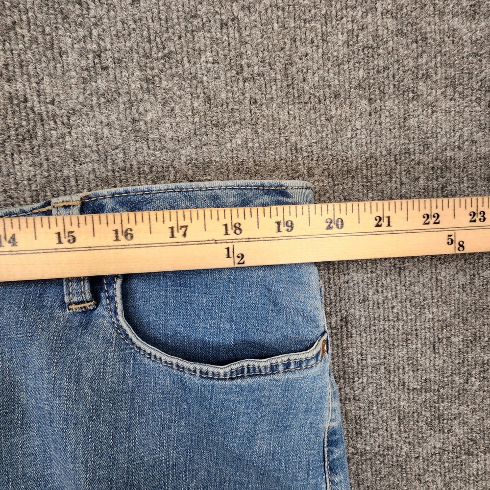 Lee Denim Skort Womens 20M Blue Regular Fit Mid Rise Stretch Jean Skirt Shorts - Picture 4 of 8